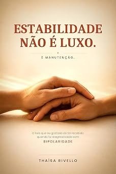 Capa do livro Estabilidade não é luxo